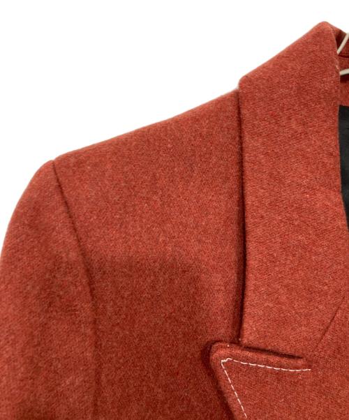 PS Paul Smith（ＰＳポールスミス）PS Paul Smith (ＰＳポールスミス) チェスターコート レッド サイズ:40の古着・服飾アイテム