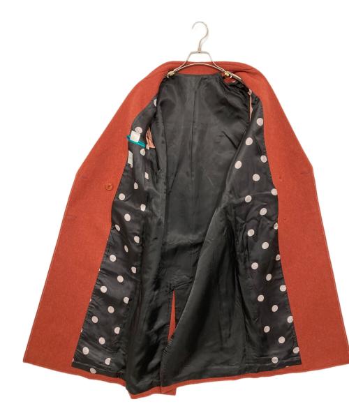 PS Paul Smith（ＰＳポールスミス）PS Paul Smith (ＰＳポールスミス) チェスターコート レッド サイズ:40の古着・服飾アイテム