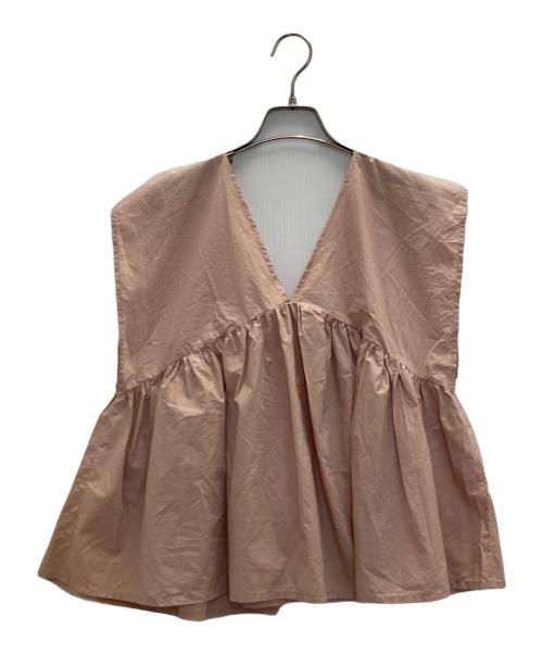 BASERANGE（ベースレンジ）BASERANGE (ベースレンジ) CABLE TOP ピンク サイズ:XSの古着・服飾アイテム