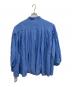 FRAMeWORK (フレームワーク) コットンシフォンタックブラウス ブルー サイズ:free 未使用品：9000円