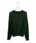 L'appartement（アパルトモン）の古着「EX.FINEWOOL CREWNECK CARDIGAN」｜グリーン