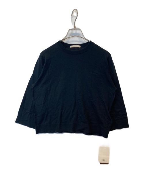 Plage（プラージュ）Plage (プラージュ) organic cotton cashmere tee（オーガニックコットンカシミアTシャツ） ブラック サイズ:FREE 未使用品の古着・服飾アイテム