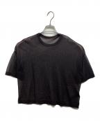 L'appartementアパルトモン）の古着「Sheer T-shirts」｜ブラウン