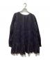 Plage（プラージュ）の古着「cotton/silk tiered ブラウス」｜ブラック