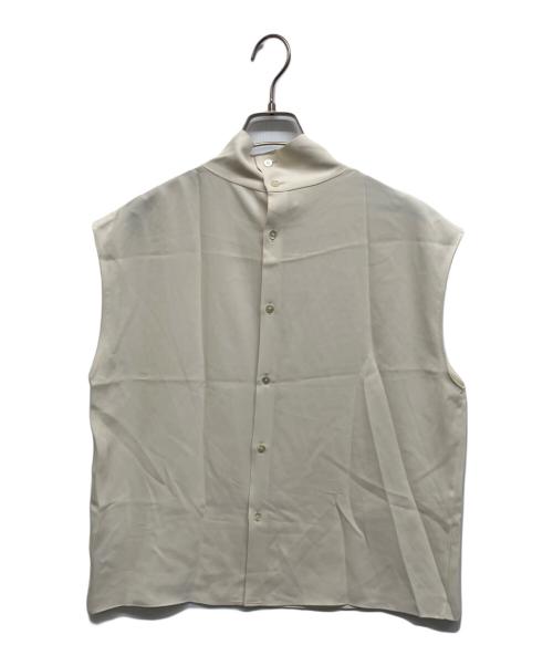 Plage（プラージュ）Plage (プラージュ) High Neck ブラウス アイボリー サイズ:Freeの古着・服飾アイテム