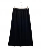 Plageプラージュ）の古着「Jersey スカート」｜ブラック