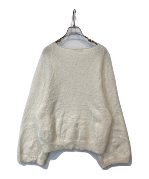 Plage（プラージュ）Plage (プラージュ) Baby Alpaca ラグラン プルオーバー ホワイト サイズ:FREEの古着・服飾アイテム