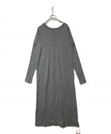 Plage（プラージュ）の古着「super 120s jersey ワンピース」｜グレー