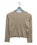 Plageプラージュ）の古着「Knit Long T」｜ベージュ