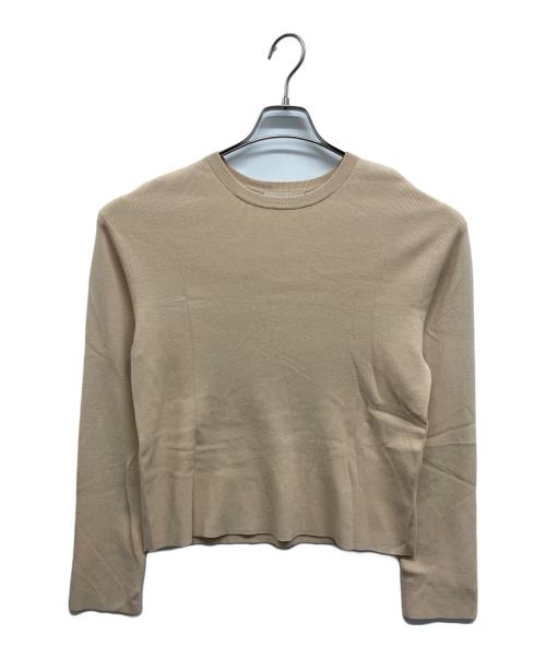 Plage（プラージュ）Plage (プラージュ) Knit Long T ベージュ サイズ:Freeの古着・服飾アイテム