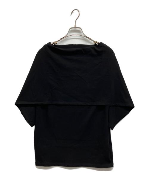 Plage（プラージュ）Plage (プラージュ) shawl Tシャツ ブラック サイズ:Free 未使用品の古着・服飾アイテム