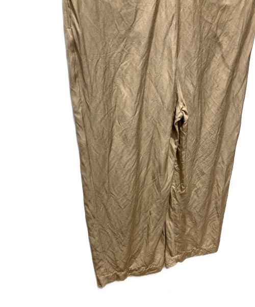 Conte（コンテ）Conte (コンテ) フロントボタン Vネックオールインワン ベージュ サイズ:Freeの古着・服飾アイテム