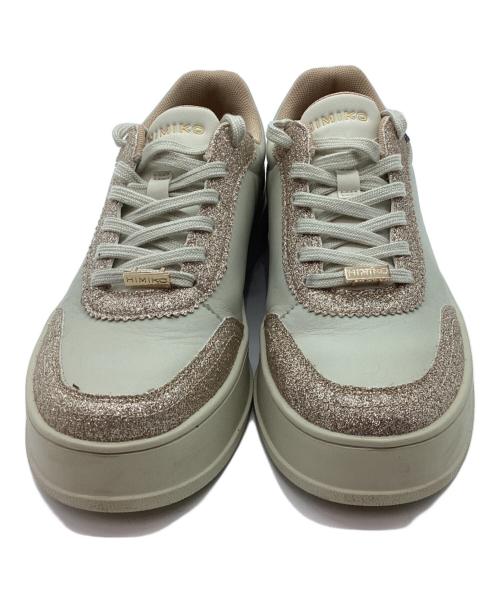 卑弥呼（ヒミコ）卑弥呼 (ヒミコ) 厚底コートソールスニーカー ベージュ サイズ:24の古着・服飾アイテム