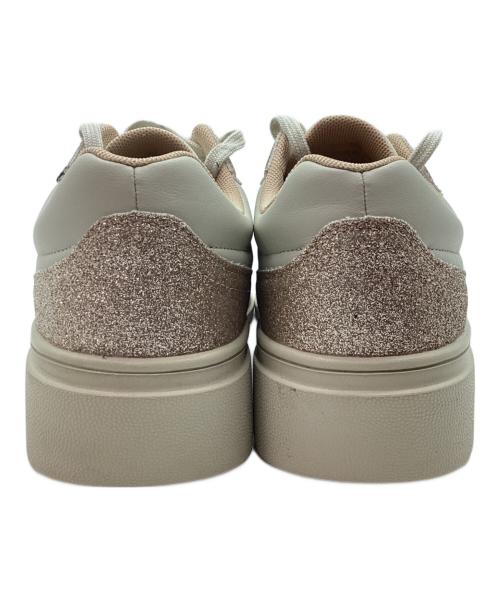 卑弥呼（ヒミコ）卑弥呼 (ヒミコ) 厚底コートソールスニーカー ベージュ サイズ:24の古着・服飾アイテム