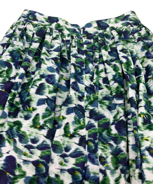 ERDEM（アーデム）ERDEM (アーデム) フラワープリントスカート グリーン サイズ:UK6の古着・服飾アイテム
