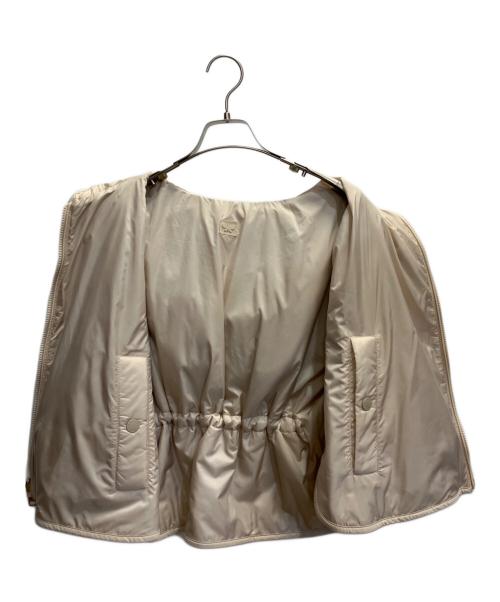 WEEKEND Max Mara（ウィークエンド マックスマーラ）WEEKEND Max Mara (ウィークエンド マックスマーラ) リバーシブル テクニカル キャンバス ジレ ベージュ サイズ:Sの古着・服飾アイテム