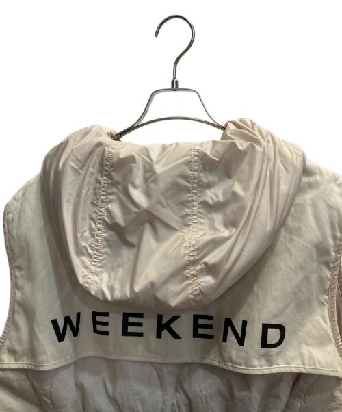 WEEKEND Max Mara（ウィークエンド マックスマーラ）WEEKEND Max Mara (ウィークエンド マックスマーラ) リバーシブル テクニカル キャンバス ジレ ベージュ サイズ:Sの古着・服飾アイテム