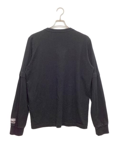 sacai（サカイ）sacai (サカイ) Eric Haze ONEKINDWORD. L/S T-shirt ブラック サイズ:4の古着・服飾アイテム