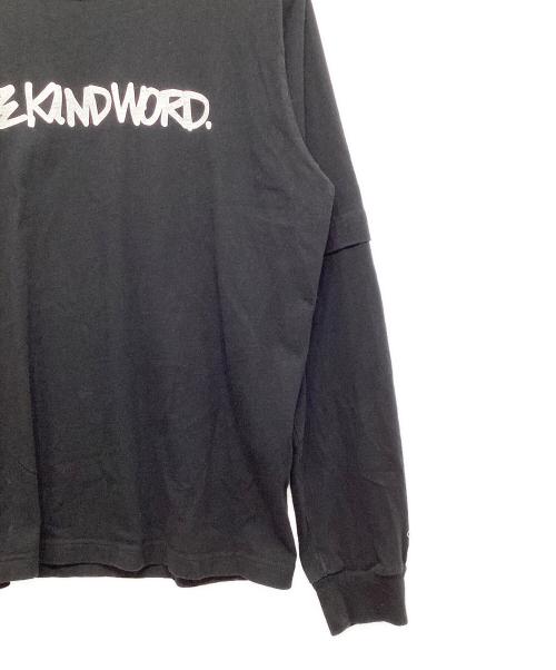 sacai（サカイ）sacai (サカイ) Eric Haze ONEKINDWORD. L/S T-shirt ブラック サイズ:4の古着・服飾アイテム