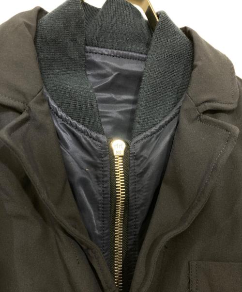 uniform experiment（ユニフォームエクスペリメント）uniform experiment (ユニフォームエクスペリメント) リバーシブルMA-1ブルゾン ネイビー サイズ:1の古着・服飾アイテム
