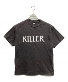SEQUEL（シークエル）の古着「WEEKEND KILLERプリントTシャツ」｜チャコールグレー