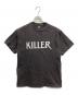 SEQUEL（シークエル）の古着「WEEKEND KILLERプリントTシャツ」｜チャコールグレー