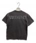 SEQUEL (シークエル) WEEKEND KILLERプリントTシャツ チャコールグレー サイズ:S：6000円