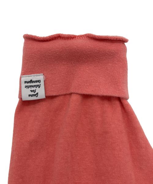 HUMAN MADE（ヒューマンメイド）HUMAN MADE (ヒューマンメイド) プリントカットソー ピンク サイズ:Lの古着・服飾アイテム