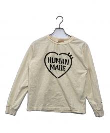 HUMAN MADE（ヒューマンメイド）の古着「MILITARY L/S T-SHIRT　/ミリタリー　ロングスリーブ　シャツ」｜アイボリー