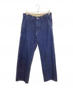 PHIGVEL MAKERSフィグベルマーカーズ）の古着「DENIM PAINTER TROUSERS」｜インディゴ