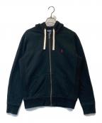 POLO RALPH LAURENポロ・ラルフローレン）の古着「90ｓジップパーカー」｜ブラック