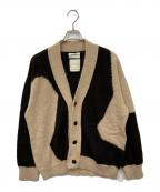 MARKAWAREマーカウェア）の古着「カーディガン」｜ベージュ