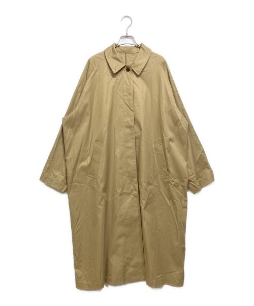 mizuiro-ind（ミズイロインド）mizuiro-ind (ミズイロインド) ステンカラーコート ベージュ サイズ:Freeの古着・服飾アイテム