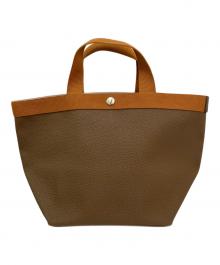 Herve Chapelier（エルベシャプリエ）の古着「リュクス舟型トートM」｜トープ×ヴィゴーニュ