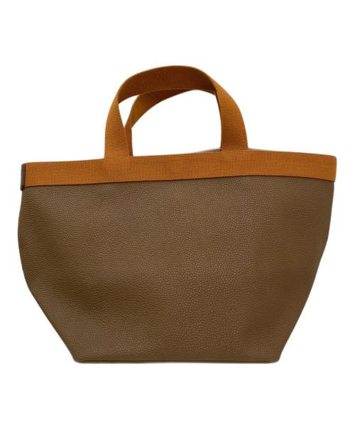 Herve Chapelier（エルベシャプリエ）Herve Chapelier (エルベシャプリエ) リュクス舟型トートM トープ×ヴィゴーニュ サイズ:Mの古着・服飾アイテム