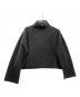 EVERYDAY I LIKE.（エヴリデイ アイ ライク）の古着「Neo Cropped タートルネック プルオーバー」｜チャコールグレー