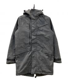 EA7（イーエーセブン）の古着「フーデッドコート」｜グレー