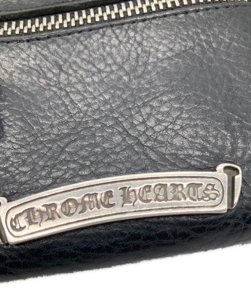 CHROME HEARTS（クロムハーツ）CHROME HEARTS (クロムハーツ) WAVE MINI　財布 ブラックの古着・服飾アイテム