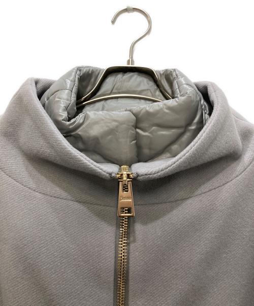 HERNO（ヘルノ）HERNO (ヘルノ) レイヤードダウンコート パープル サイズ:42の古着・服飾アイテム