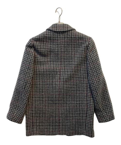 ISABEL MARANT ETOILE（イザベルマランエトワール）ISABEL MARANT ETOILE (イザベルマランエトワール) ウールチェックジャケット グレー サイズ:34の古着・服飾アイテム