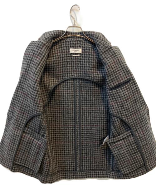 ISABEL MARANT ETOILE（イザベルマランエトワール）ISABEL MARANT ETOILE (イザベルマランエトワール) ウールチェックジャケット グレー サイズ:34の古着・服飾アイテム