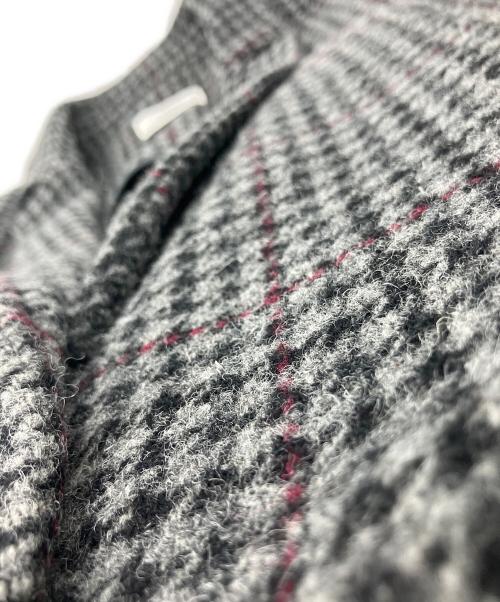 ISABEL MARANT ETOILE（イザベルマランエトワール）ISABEL MARANT ETOILE (イザベルマランエトワール) ウールチェックジャケット グレー サイズ:34の古着・服飾アイテム
