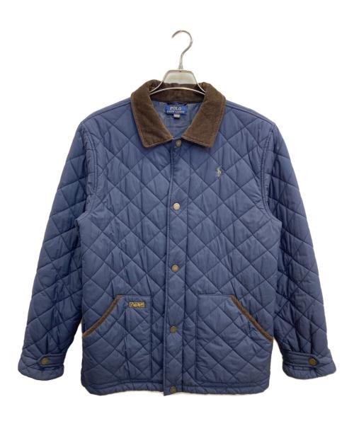 POLO RALPH LAUREN（ポロ・ラルフローレン）POLO RALPH LAUREN (ポロ・ラルフローレン) キルティングジャケット ネイビー サイズ:XL(170/88)の古着・服飾アイテム