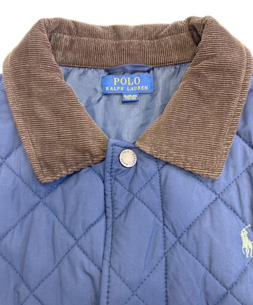 POLO RALPH LAUREN（ポロ・ラルフローレン）POLO RALPH LAUREN (ポロ・ラルフローレン) キルティングジャケット ネイビー サイズ:XL(170/88)の古着・服飾アイテム