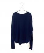 L'appartementアパルトモン）の古着「Cashmere Thermal Knit」｜ネイビー