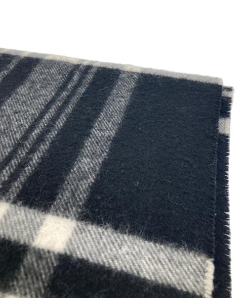 JOHNSTONS OF ELGIN（ジョンストンズオブエルガン）JOHNSTONS OF ELGIN (ジョンストンズオブエルガン) カシミヤマフラー ブラック サイズ:FREEの古着・服飾アイテム