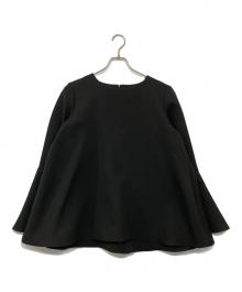 CELERI（セルリ）の古着「CELERI BELL SLEEVE プルオーバー」｜ブラック