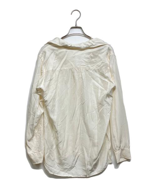 MUSE de Deuxieme Classe（ミューズ ドゥーズィエム クラス）MUSE de Deuxieme Classe (ミューズ ドゥーズィエム クラス) silk wash シャツ アイボリー サイズ:無しの古着・服飾アイテム