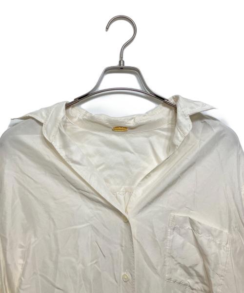 MUSE de Deuxieme Classe（ミューズ ドゥーズィエム クラス）MUSE de Deuxieme Classe (ミューズ ドゥーズィエム クラス) silk wash シャツ アイボリー サイズ:無しの古着・服飾アイテム
