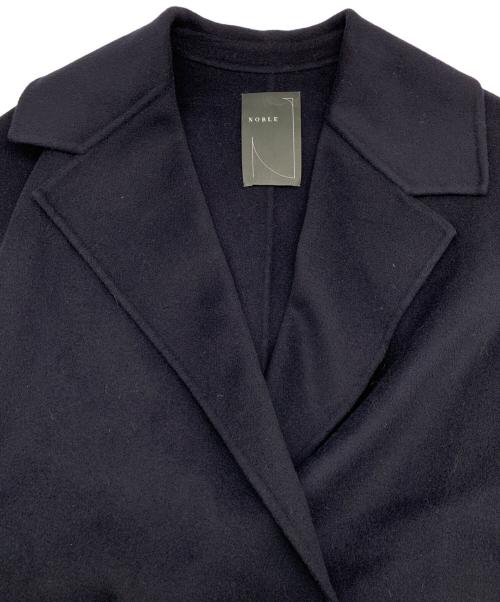 Noble（ノーブル）Noble (ノーブル) Super160sリバーミドルコート ネイビー サイズ:36の古着・服飾アイテム